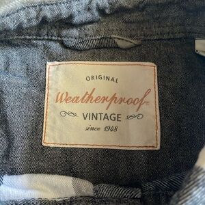 Men’s Weatherproof Vintage Plaid Long Sleeve .